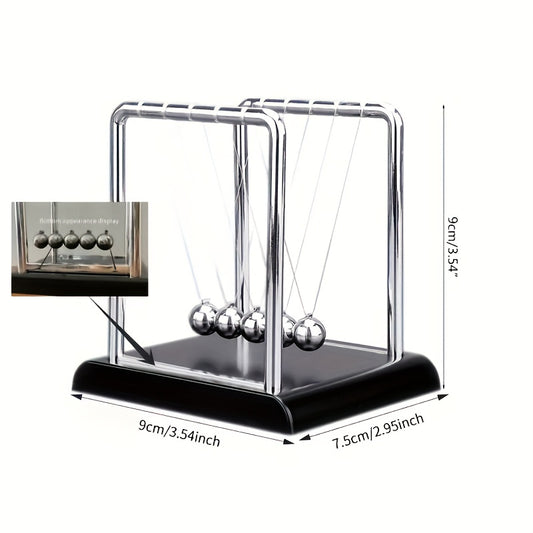 Newton's Cradle, made of durable PP material, is both a desktop physics demonstration pendulum and a V1102-NDYBQ001