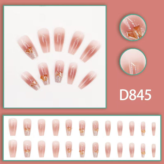 12 boxes / 288 pieces, cool spicy simple French sparkling diamond line sweet style hot-selling wearable V1106-HECDJ-002