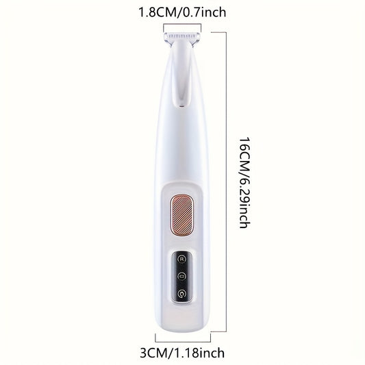 Pet electric clipper dog foot hair trimmer cat foot hair trimmer dog LED light clipper hair trimmer electric V1106-HECW-002