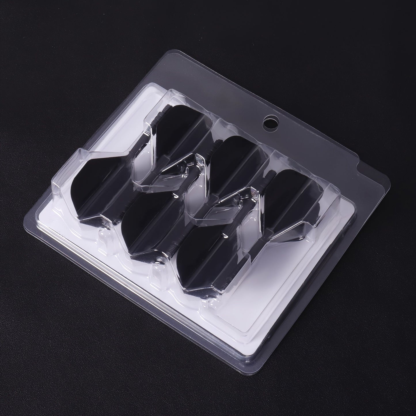 WEDARTER flying dart tail fin cross-border hot sale 2BA threaded integrated modified PP tough plastic V1106-HEFB-001