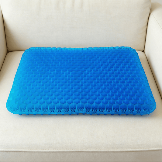 Ultra-large gel honeycomb cushion - Thick, soft, breathable, slip-resistant cooling pad, suitable for V1106-HEZD-001