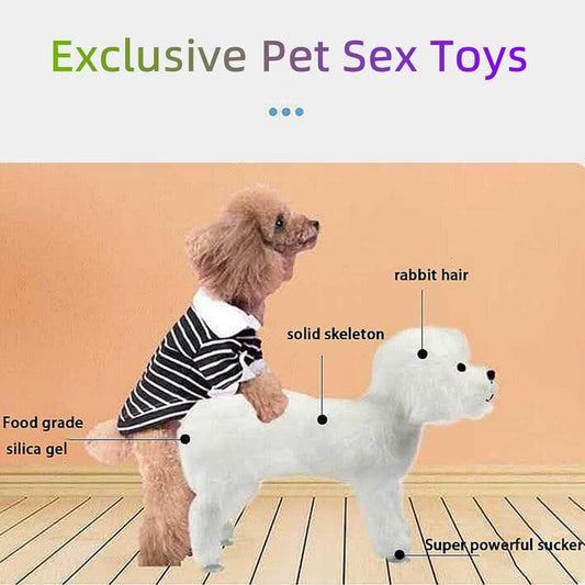 Pet Behavioral Support Doll - Realistic Canine Companion Toy for Stress Relief, Made of TPE Silicone & Soft V1107-CS-GGAFWJ25