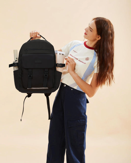 School Backpack for Teens & Students - Large Capacity Laptop Bag with 15.6 Inch Compartment, Waterproof V1107-CS-XSSJBH