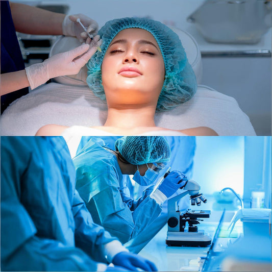 100-Pack Disposable Non-Woven Hair Net Caps - High Capacity, Elastic Band, Lint-Free & Latex-Free for V1107-CS-YCXTTWML