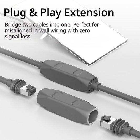 Starlink Cable Coupler for Starlink Gen 3, IP68 Waterproof Connector,Extension to RJ45 Cable Compatible for V1174-US-ZZT-001