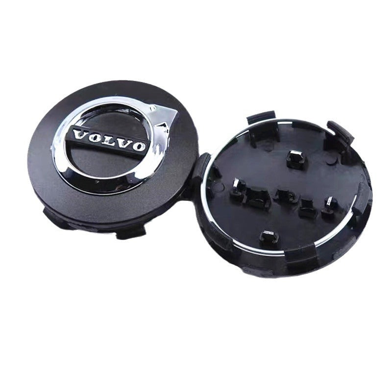 Volvo Hubcaps 64mm Set of 4, Black V1188-CE-Y00865