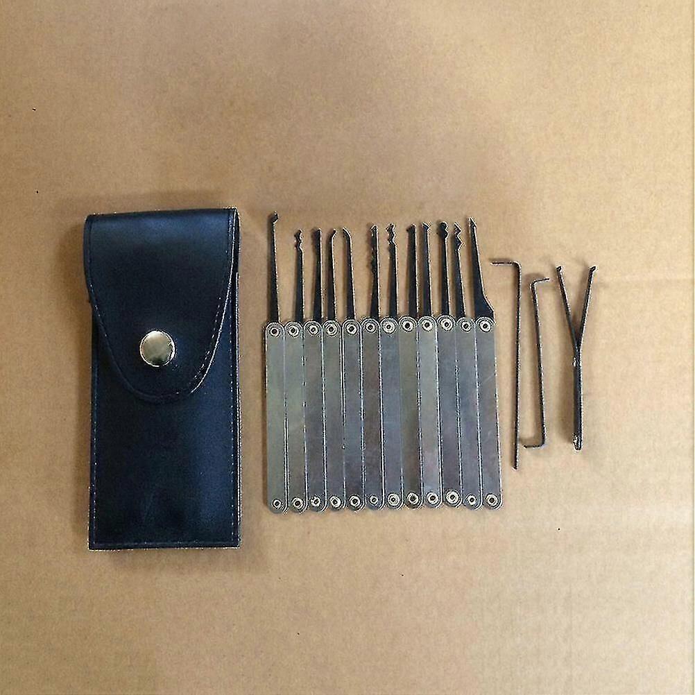 Lock Picking Tools 15 Pcs Professional Lock Picking Kit Set Tool V1188-CE-Y1108-00295