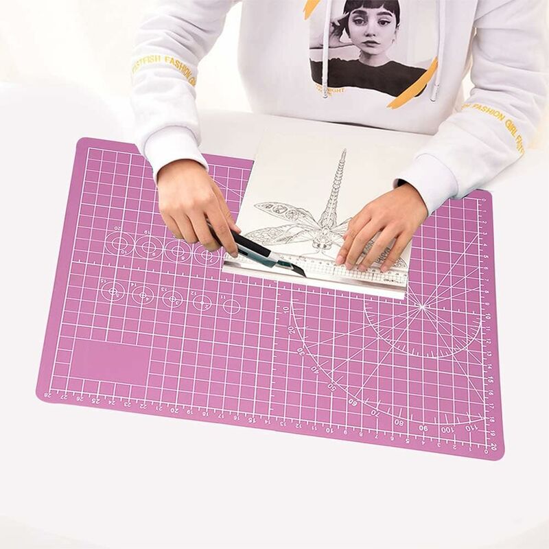 Cutting Mat, Sewing Mat, Cutting Base, Cutting Pads, Self-Healing Cutting Mat, for Fabric, Quilting, Sewing, V1188-CE-Y710-01457