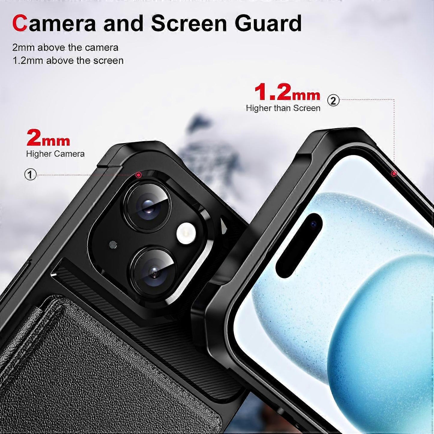 Horizontal Flip Card Slot Leather Phone Case For iPhone 14 Plus V1188-CE-Y919-00100-4