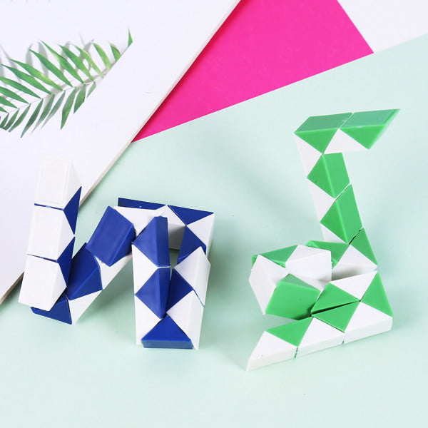 Plastic Snake Twist Puzzle Mini Educational Game Toy for Kids Boys Girls Gift V1188-CE06-62780