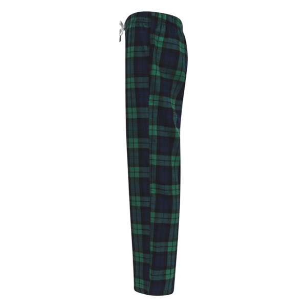 Kids Tartan Lounge Pants Navy Green Checks Size 9-10 Years V1188-CE06-67838