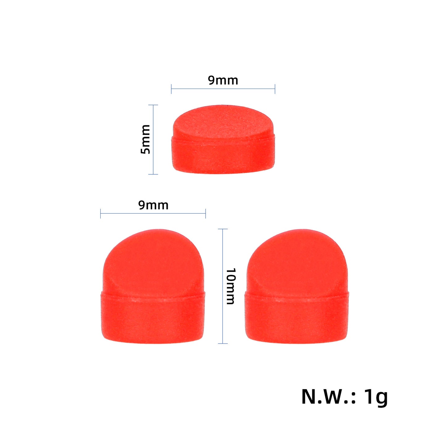 Compatible with Xiaomi Scooter Pro 2 Original Fender Screw Plug Adapter 3 Pieces Pink V1188-CE34-000116-2