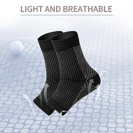 3 pairs of neuropathy socks, soothing socks for neuropathy pain, tendinitis compression socks, plantar V1188-CE50-00451