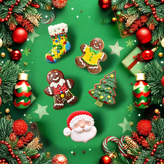 Christmas Silicone Molds, 12 Cavities Christmas Chocolate Mold Deep, 3D Christmas Trees Christmas Stockings V1188-CYX-LHJ-477