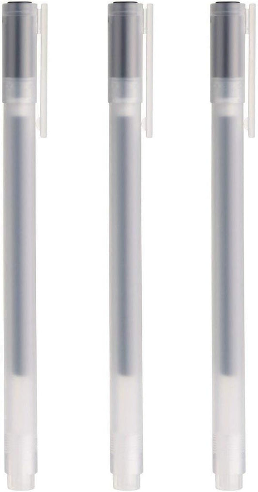 Gel Ink Ball Point Pen, Black, 0.38mm, Pack of 3 (Japan Import) Black V1188-CYX-LHJ-940