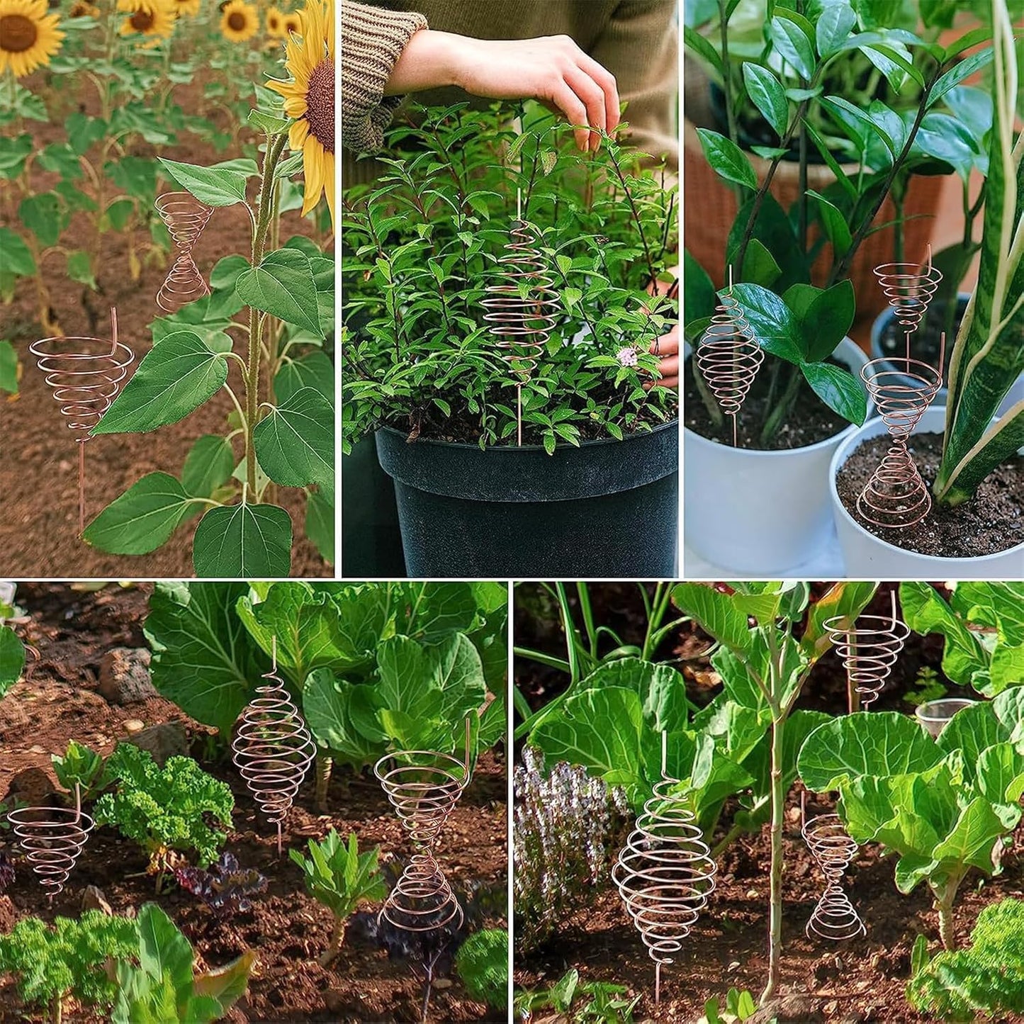 Pure Copper Wire 20m for Gardening Air Plant Stands Vegetable Growing V1188-JAR108-05802-1