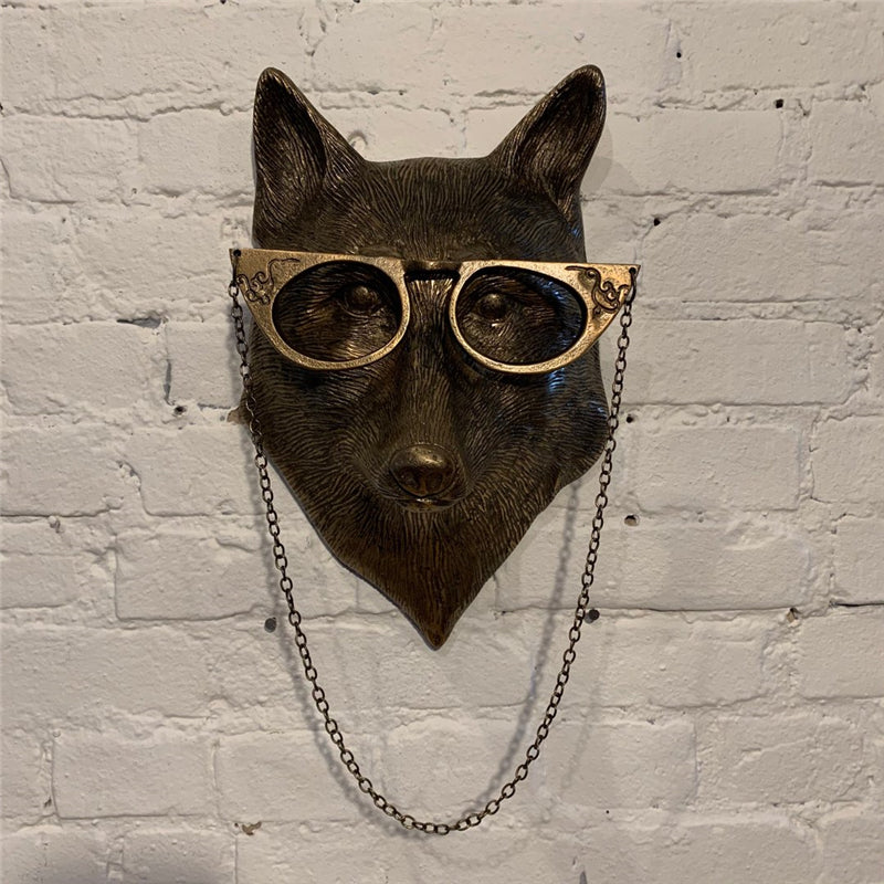 Frankie Stag Animal Resin Hanging Ornament Wall Art Gift V1188-MA108-00311-1