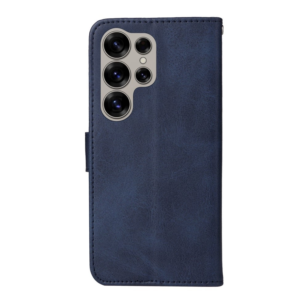 Compatible with Samsung S25 Ultra PU Leather Wallet Case Blue Samsung Multiple Colors V1188-MA108-11271-1