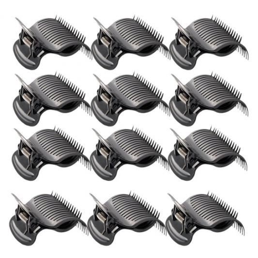 Roller Clips 12 pcs Compatible with Hair Rollers Hot Roller Clamp V1188-MA60-17034-1