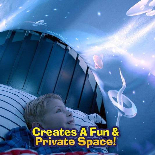 Bed Tent for Kids, Space Tent for Boys, Pop Up Play Tent V1188-MA60-26740-1