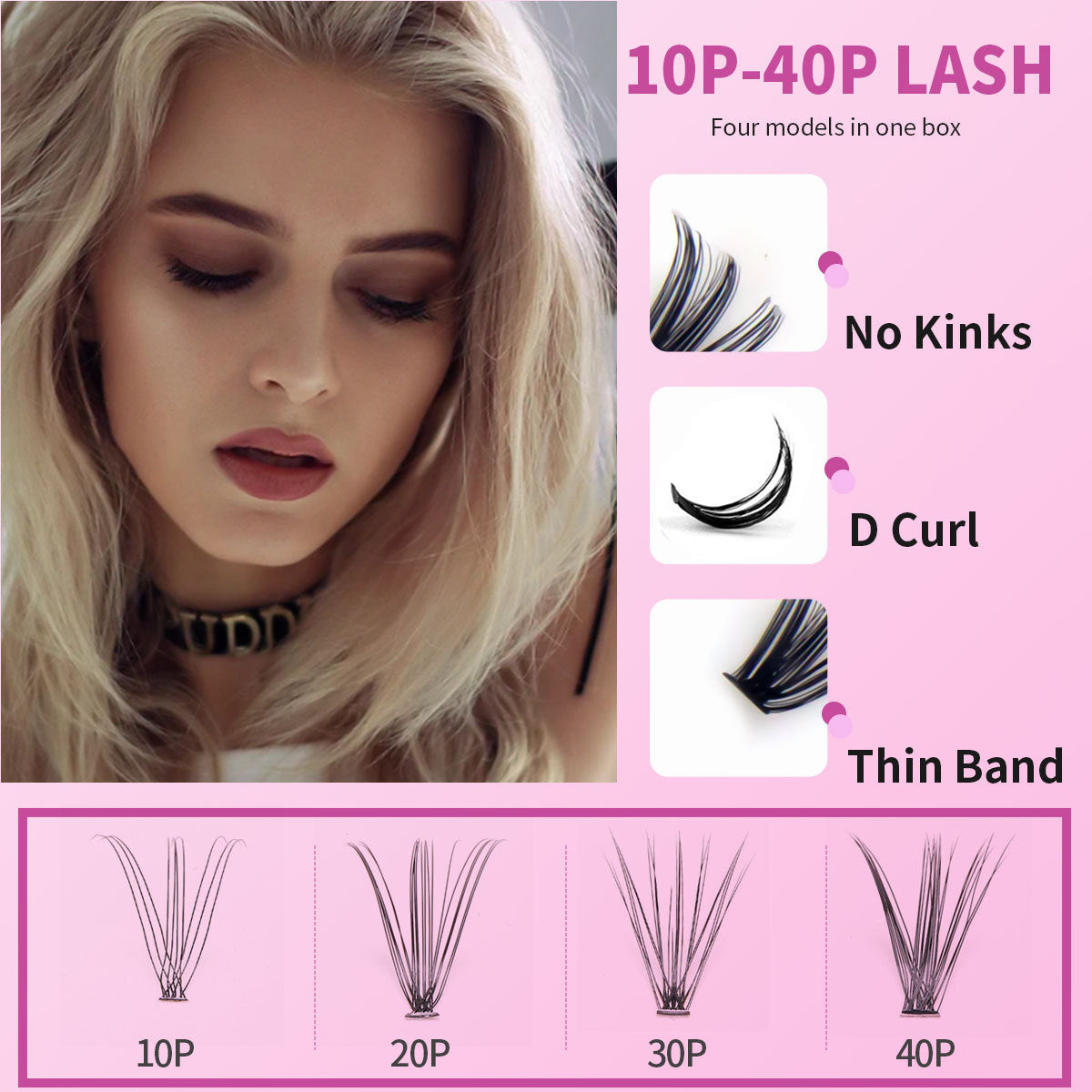 Individual Eyelashes DIY Kit V1188-MAG101-07199-1