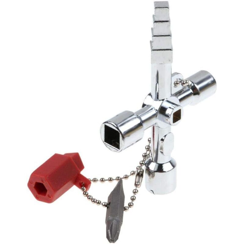 Universal Electrical Cabinet Key Triangle Key Square Key For Train Electrical Cabinet Elevator V1188-MS-227-0013