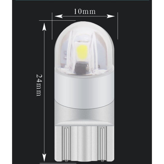 T10 W5W LED Side Marker Light 12V 6000K White 168 194 LED Turn Signal Light For Car Motorcycle License Plate V1188-MS-227-0114
