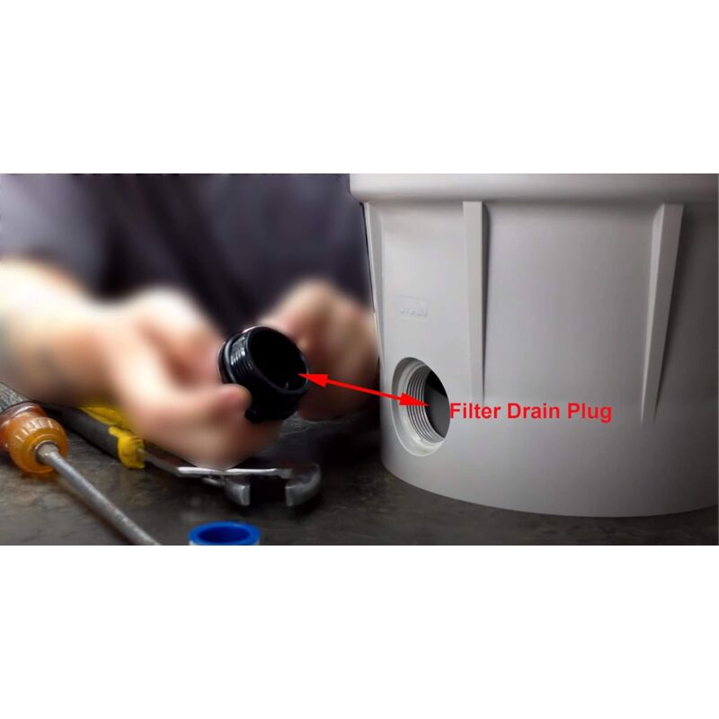 Winterizing Plug And Pool Filter Sp1022C With O-Ring For Winterizing Pools During The Winter Season And For V1188-MS-227-0204