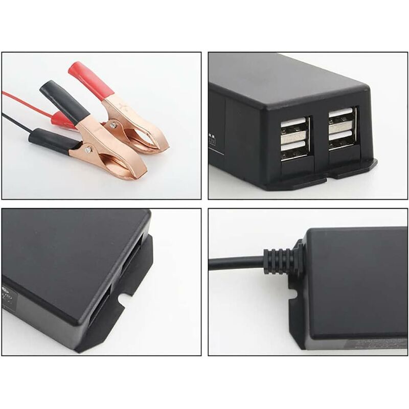 12V 24V To 5V Usb Power Adapter,Waterproof Motorcycle Mobile Phone Charger Usb Motorcycle Charger Motorcycle V1188-MS-227-0247