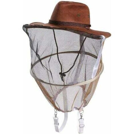 Beekeeping Hat With Veil Poly Cotton Beekeeping Veil Beekeeper Hat Mosquito Fly Mask Cap Outdoor Fishing Head V1188-MS-227-0332