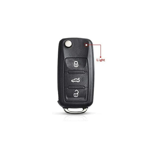 Replacement Folding Car Key Shell Fob For Vw Volkswagen Golf Mk6 T1Guan Polo Passat Cc Seat Skoda Octavia 3 V1188-MS-227-0456