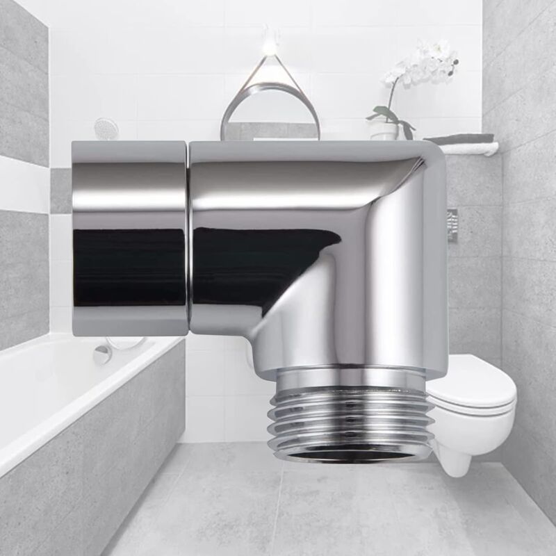 90 Degree Hand Shower Adapter, Elbow For Mobile Hand Shower V1188-MS-227-0509