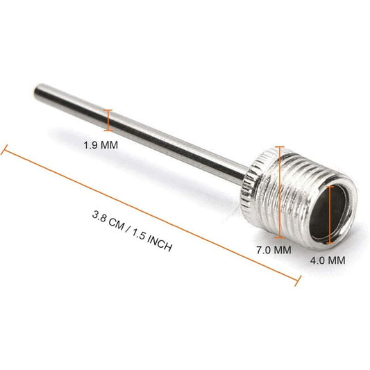 Ball Pump Inflation Needle (3 Pack) - Stainless Steel Air Pump Needles - Ideal For Inflating All Sports Balls V1188-MS-227-0537