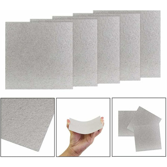 5 pcs Microwave Plate Waveguide Cover Universal Microwave Oven Mica Plate Mica Sheet 1210Cm Easy To Cut For V1188-MS-227-0538