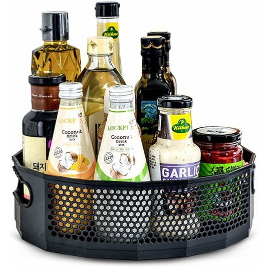 Turntable, Plastic ROtating Spice Organizer For Spices Condiments Kitchen Storage, Kitchen Cupboard V1188-MS-227-0675