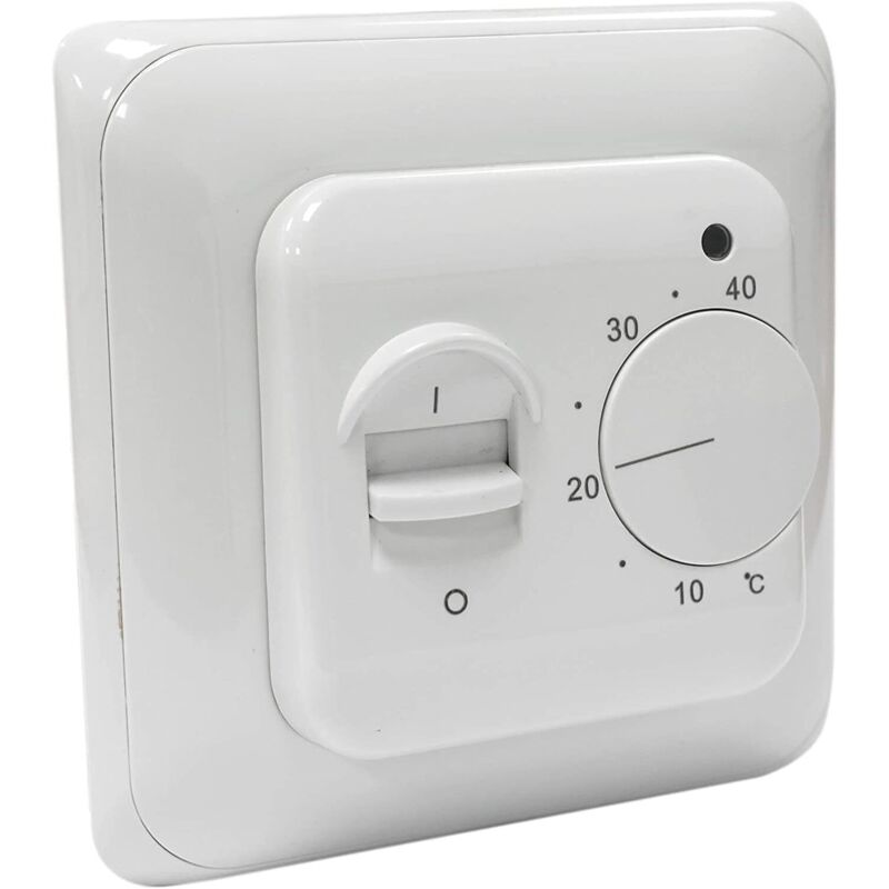 Manual Electric Underfloor Heating ROom Thermostat With Sensor Ac 220V 16A, Mechanical Underfloor Heating V1188-MS-227-0744