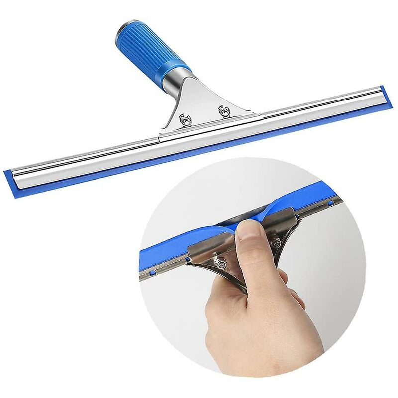 Window Cleaning Kit, Window Squeegee And Microfiber Cloth, Shower Squeegee With Rubber Lip, Window Cleaning V1188-MS-227-0762