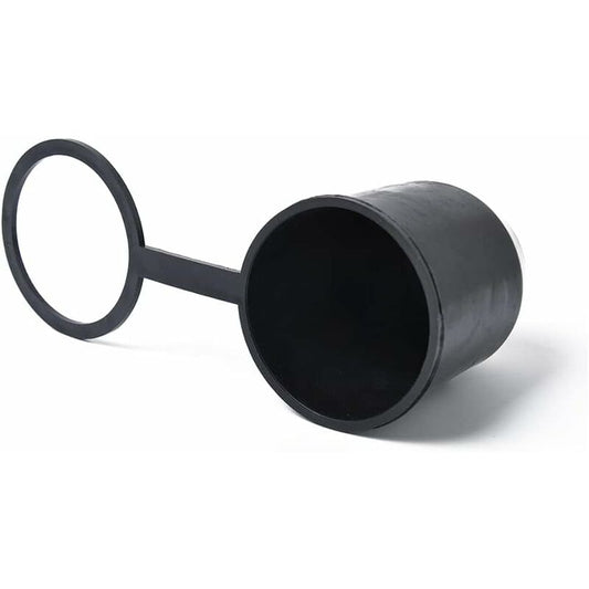 Car Towbar Ball Cover, 50Mm Universal Towbar Ball Cover Tow Hook Caps Universal Trailer Ball Cover With Ring V1188-MS-227-0765