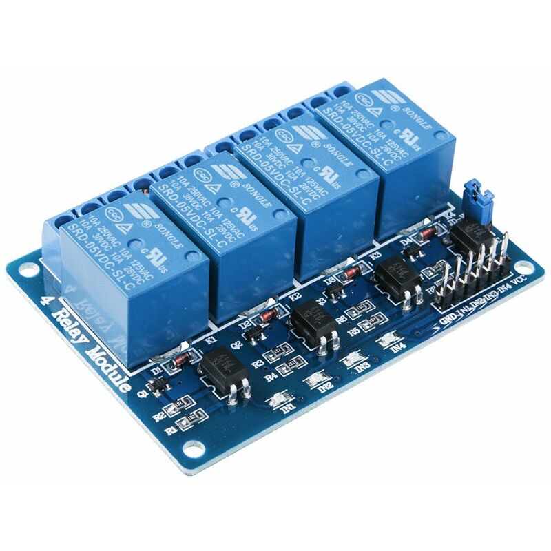 5V Dc Relay Module 4 Channels With Optocoupler 4-Channel Relay Module For Mega 2560 1280 Dsp Arm Pic Avr Stm32 V1188-MS-227-0898