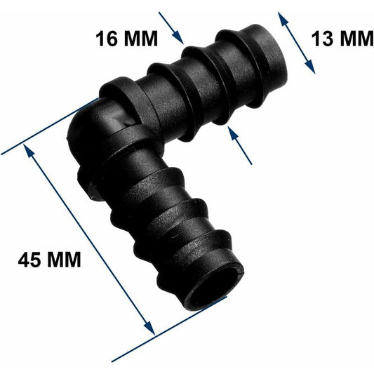 Maitys Pipe Connectors For 16Mm Irrigation System (Elbow) V1188-MS-227-0939