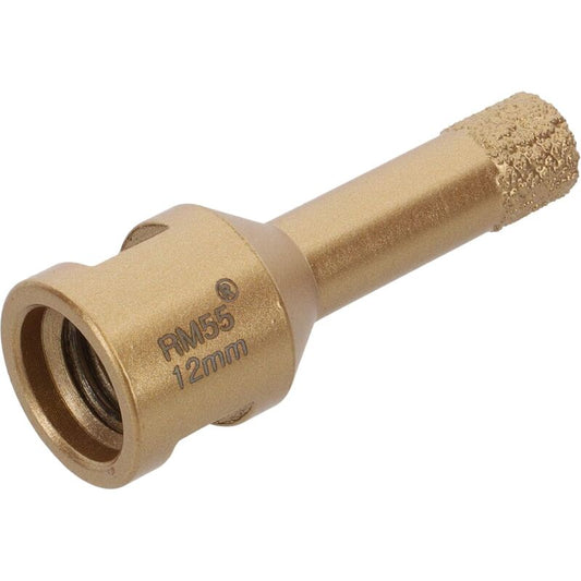 Profi Fliesenbohrer Fliese 12 Mm X M14 Diamantbohrer Winkelschleifer Fur Trockenbohren In Feinsteinzeug, V1188-MS-227-0993