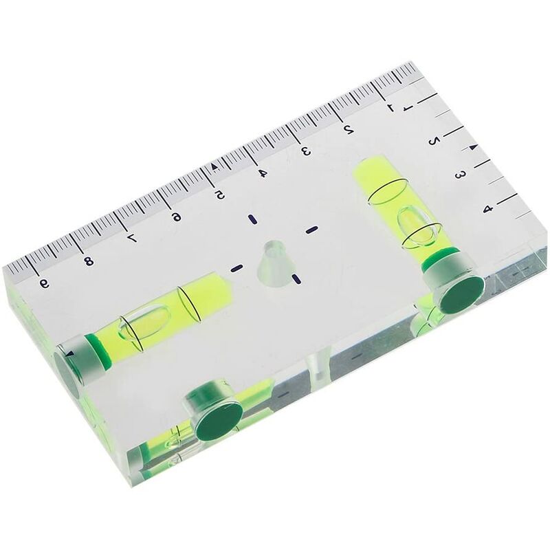 Mini High Precision Two-Direction Transparent Magnetic Spirit Level V1188-MS-227-0994