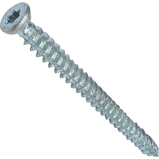 Pack Of 100 Direct Anchor Screws For Concrete 7.5X62Mm Countersunk Head Conical - With Star Recess T30 - V1188-MS-227-0997