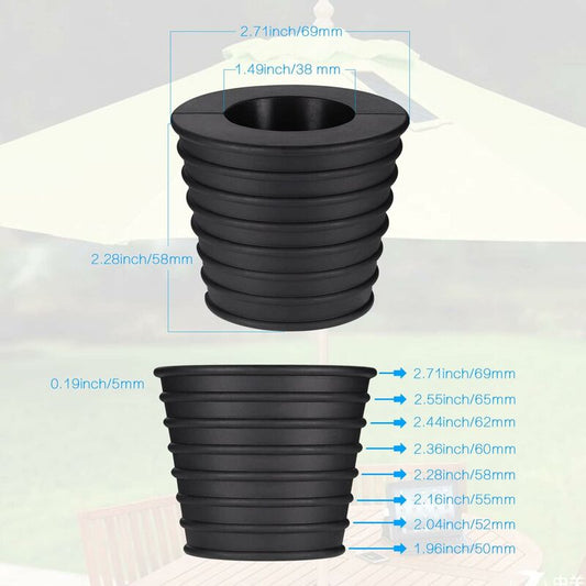 Umbrella Cone Base Stand, For Patio Table Hole Opening And Stability Or Parasol Base Holder, Umbrella Stand, V1188-MS-227-1013