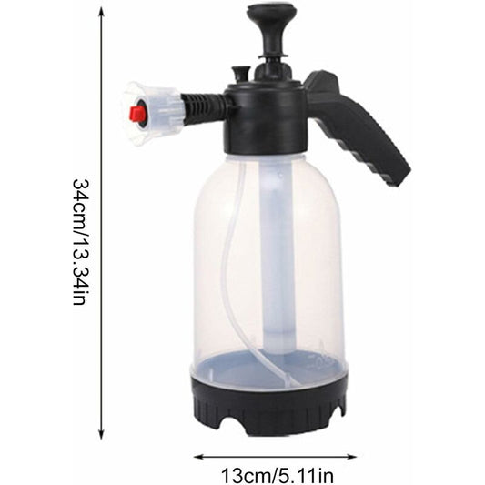 Pressure Sprayer, 2L Portable Lawn Foamer - Rich Foam Spray Tool For Home, Lawn, Garden, Car Detailing V1188-MS-227-1031
