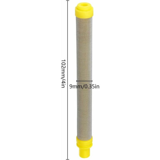 5 pcs 100 Mesh Filters For Wagner Airless Paint Spray Guns Stainless Steel Filter Elements For Wagner Airless V1188-MS-227-1110
