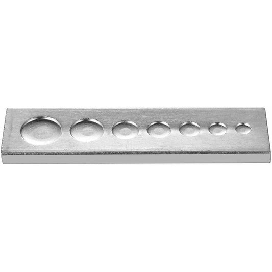 11-Piece Leathercraft Tool Set - For Setting Rivets And Snap Fasteners, Drilling Holes And Punching. For V1188-MS-227-1175