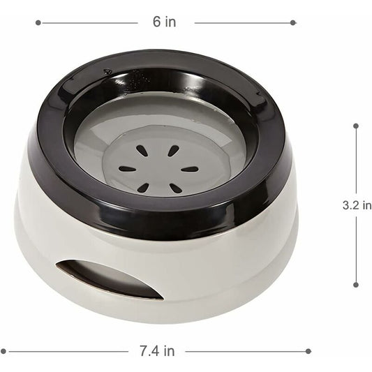 Dog Bowl The Spill-Proof Water Bowl For Dogs Slow Feeder Water Dispenser Bowl For Home And Travel Water Bowl V1188-MS-227-1179