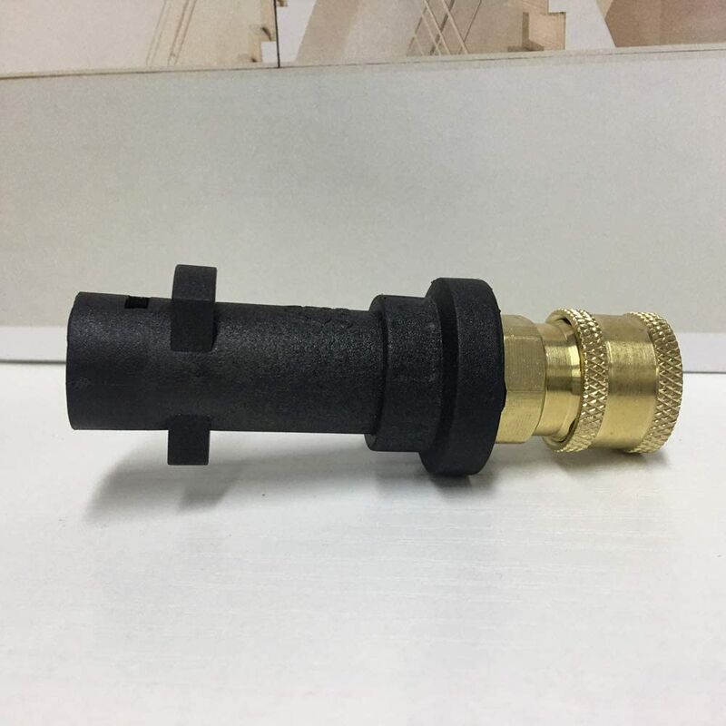 Pressure Washer Gun Adapter With 1/4'' Female Quick Connect Fitting Compatible With K Series Pressure Washers V1188-MS-227-1288
