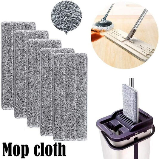 Super Absorbent Mop Head Refills - Washable Microfiber Household Mop Head Cleaning Pad Microfiber Washable V1188-MS-227-1453